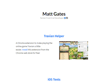 Tablet Screenshot of mgates.me